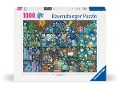 Cover-Bild zum Titel 'Erwachsenenpuzzle 1000 Teile - Das Kuriositätenkabinett' von ''