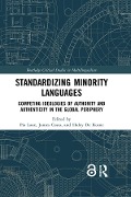 Cover-Bild zum Titel 'Standardizing Minority Languages' von ''