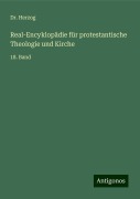Real-Encyklopädie für protestantische Theologie und Kirche - Herzog