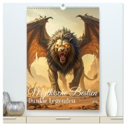 Cover-Bild zum Titel 'Mythische Bestien - Dunkle Legenden (hochwertiger Premium Wandkalender 2026 DIN A2 hoch), Kunstdruck in Hochglanz' von 'Sell Pixs:Sell'