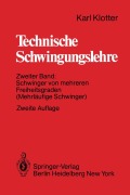 Cover-Bild zum Titel 'Technische Schwingungslehre' von 'Karl Klotter'