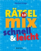 Cover-Bild zum Titel 'Der große Rätselmix - schnell und leicht 10' von 'Eberhard Krüger'
