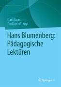 Cover-Bild zum Titel 'Hans Blumenberg: Pädagogische Lektüren' von ''