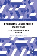 Cover-Bild zum Titel 'Evaluating Social Media Marketing' von 'Katarzyna Sanak-Kosmowska'