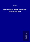 Cover-Bild zum Titel 'Des Moseltals Sagen, Legenden und Geschichten' von 'Menk'