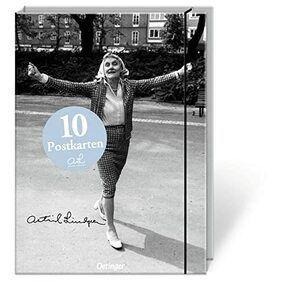 Astrid Lindgren Edition: 10er Set Postkarten in Aufbewahrungsmappe, 11,5 x 15,5 cm - Astrid Lindgren