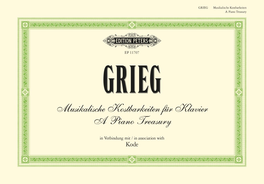 Musikalische Kostbarkeiten für Klavier / A Piano Treasury Für Klavier - Edvard Grieg
