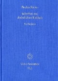 Paulus Ricius: Schriften zur christlichen Kabbala. Band 1: Sal foederis (1507/1511/1514/1541) - Paulus Ricius