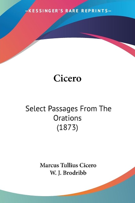 Cicero - Marcus Tullius Cicero