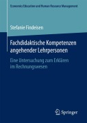 Cover-Bild zum Titel 'Fachdidaktische Kompetenzen angehender Lehrpersonen' von 'Stefanie Findeisen'