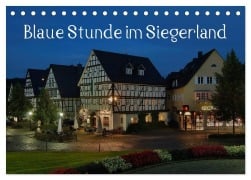 Cover-Bild zum Titel 'Blaue Stunde im Siegerland (Tischkalender 2027 DIN A5 quer), CALVENDO Monatskalender' von 'Schneider Foto Alexander Schneider'