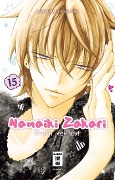 Cover-Bild zum Titel 'Namaiki Zakari - Frech verliebt 15' von 'Miyuki Mitsubachi'