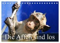 Die Affen sind los (Tischkalender 2025 DIN A5 quer), CALVENDO Monatskalender - Erika Müller