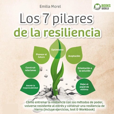 Los 7 pilares de la resiliencia: Cómo entrenar la resiliencia con los métodos de poder, volverse resistente al estrés y construir una resiliencia de hierro (incluye ejercicios, test & Workbook) - Emilia Morel