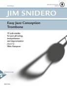 Cover-Bild zum Titel 'Easy Jazz Conception Trombone' von 'Jim Snidero'