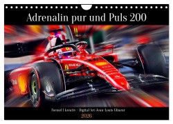 Cover-Bild zum Titel 'Adrenalin pur und Puls 200 (Wandkalender 2026 DIN A4 quer), CALVENDO Monatskalender' von 'Jean-Louis Glineur'
