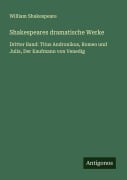 Cover-Bild zum Titel 'Shakespeares dramatische Werke' von 'William Shakespeare'