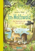 Cover-Bild zum Titel 'Im Wolfswald - Die Geschichte von Tara und Lup' von 'Annette Moser'