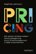 Cover-Bild zum Titel 'Pricing' von 'Siegfried Lettmann'