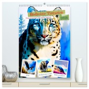 Bedrohte Tierarten 2026 (hochwertiger Premium Wandkalender 2026 DIN A2 hoch), Kunstdruck in Hochglanz - Steffani Lehmann