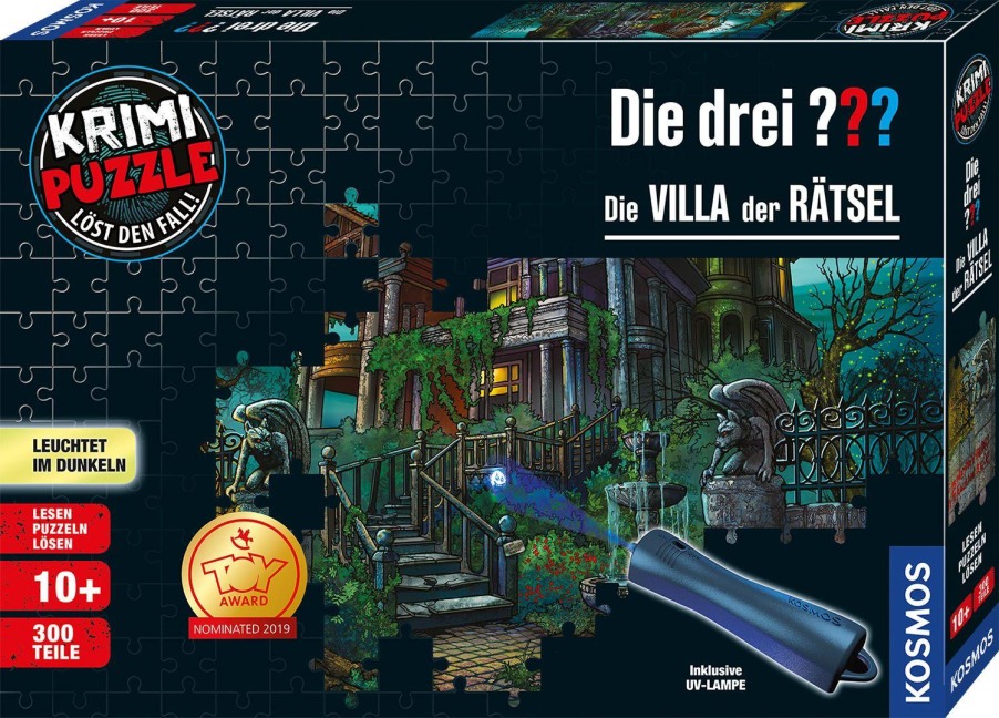 Krimipuzzle ??? 300 Teile / Die Villa der Rätsel (drei Fragezeichen) - 