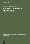 Cover-Bild zum Titel 'Oratio Dominica Romanice' von ''