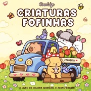 Cover-Bild zum Titel 'Criaturas fofinhas (Cozy Cuties) - livro de colorir Coco Wyo' von 'Coco Wyo'