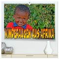 Kinderaugen aus Afrika (hochwertiger Premium Wandkalender 2025 DIN A2 quer), Kunstdruck in Hochglanz - Joern Stegen