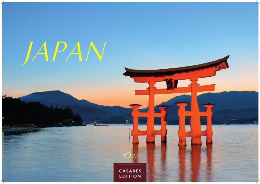 Japan Kalender 2027 - Wandkalender | Fotokalender Asien 24x35cm - Hochwertiger . mit landestypischen Motiven | Perfekt für Japan-Liebhaber - 