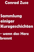 Cover-Bild zum Titel 'Sammlung einiger Kurzgeschichten' von 'Conrad Zuse'