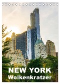 New York Wolkenkratzer (Tischkalender 2025 DIN A5 hoch), CALVENDO Monatskalender - Hans-Peter Möhlig