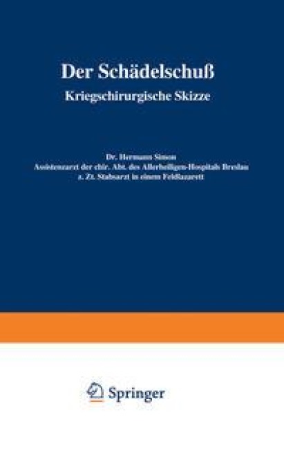 Der Schädelschuß - Hermann Simon