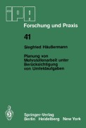 Cover-Bild zum Titel 'Planung von Mehrstellenarbeit unter Berücksichtigung von Umfeldaufgaben' von 'S. Häussermann'