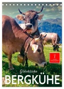Glückliche Bergkühe (Tischkalender 2026 DIN A5 hoch), CALVENDO Monatskalender - Peter Roder