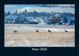 Cover-Bild zum Titel 'Natur 2026 Fotokalender DIN A5' von 'Tobias Becker'