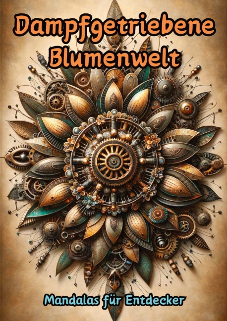 Dampfgetriebene Blumenwelt - Maxi Pinselzauber