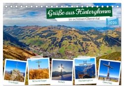 Cover-Bild zum Titel 'Grüße aus Hinterglemm (Tischkalender 2026 DIN A5 quer), CALVENDO Monatskalender' von 'Christa Kramer'