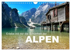 Cover-Bild zum Titel 'Erlebe mit mir die Schönheit der Alpen (Wandkalender 2026 DIN A4 quer), CALVENDO Monatskalender' von 'Nadine Büscher'