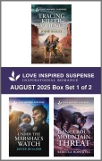 Cover-Bild zum Titel 'Love Inspired Suspense August 2025 - Box Set 1 of 2' von 'Jodie Bailey, Jaycee Bullard, Rebecca Hopewell'