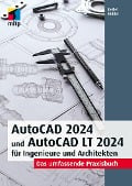 Cover-Bild zum Titel 'AutoCAD 2024 und AutoCAD LT 2024 für Ingenieure und Architekten' von 'Detlef Ridder'