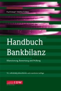 Cover-Bild zum Titel 'Handbuch Bankbilanz, 10. Auflage' von 'Paul Scharpf, Mathias Schaber, Joachim Brixner'