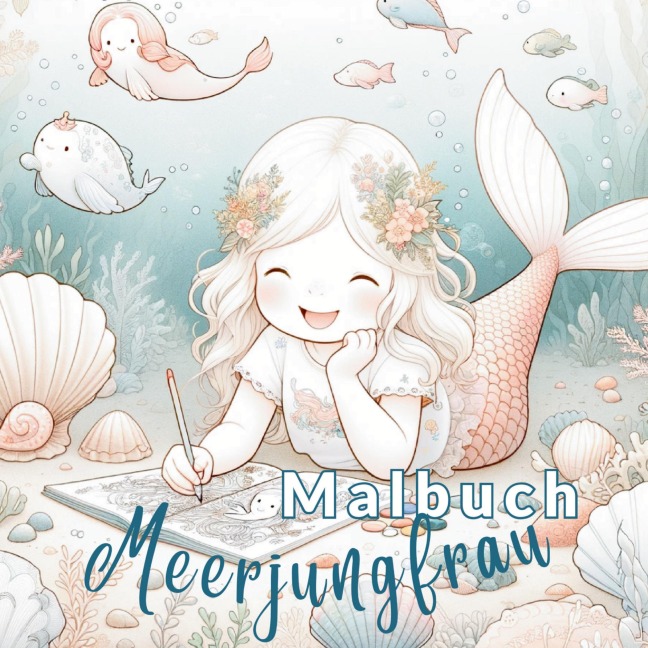 Mein Meerjungfrauen Malbuch: Kreative Ausmalbilder für Mädchen! - S&L Inspirations Lounge
