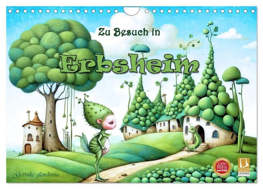 Zu Besuch in Erbsheim (Wandkalender 2027 DIN A4 quer), CALVENDO Monatskalender - Garrulus Glandarius