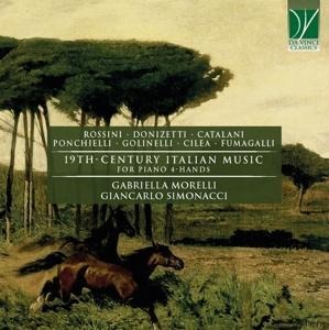 19th Century Italian Music for Piano 4-Hands - Giancarlo Simonacci Gabriella Morelli