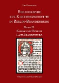 Cover-Bild zum Titel 'Bibliographie zur Kirchengeschichte in Berlin-Brandenburg' von 'Uwe Czubatynski'