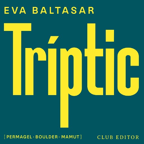 Tríptic - Eva Baltasar