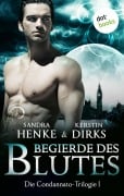 Cover-Bild zum Titel 'Die Condannato-Trilogie - Band 1: Begierde des Blutes' von 'Sandra Henke, Kerstin Dirks'