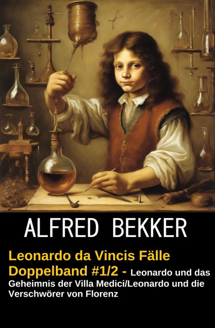 Leonardo da Vincis Fälle Doppelband #1/2 - Leonardo und das Geheimnis der Villa Medici/Leonardo und die Verschwörer von Florenz - Alfred Bekker