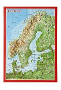 Cover-Bild zum Titel 'Reliefpostkarte Skandinavien' von 'André Markgraf, Mario Engelhardt'