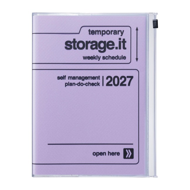MARK'S 2026/27 Diary A5 Storage.it  // Lavender - 